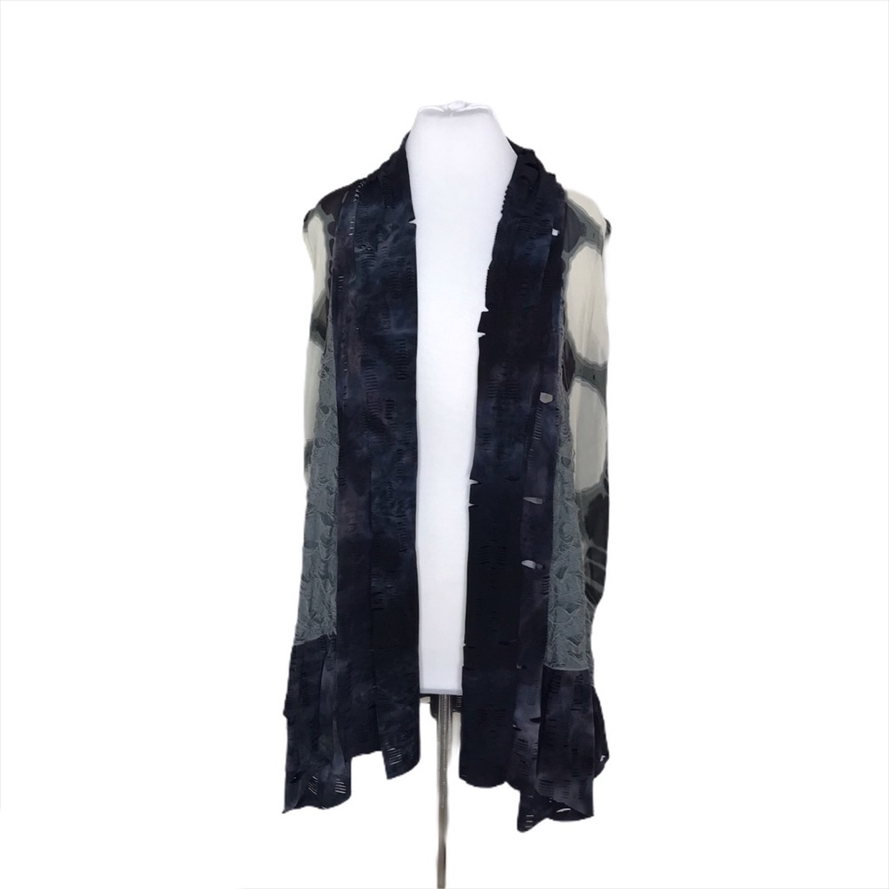 Alberto Makali Distressed Skull Vest